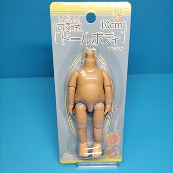 【パンダ】10cmセリア可動式ドールボディ用☆オーダーご依頼品 Seria - 【新品未開封】セリア 可動式ドールボディ 10cm 2点